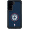 NBA Los Angeles Clippers Distressed Blue Galaxy S24 Waterproof Case